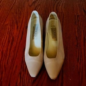 Enzo Angiolini Tan Leather Pumps
